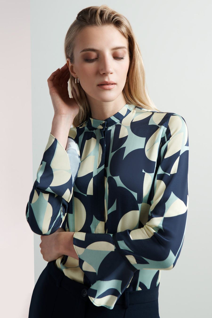 Lyndhurst Arc Print Blouse