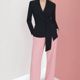 Harlequin Rose Pink Trousers