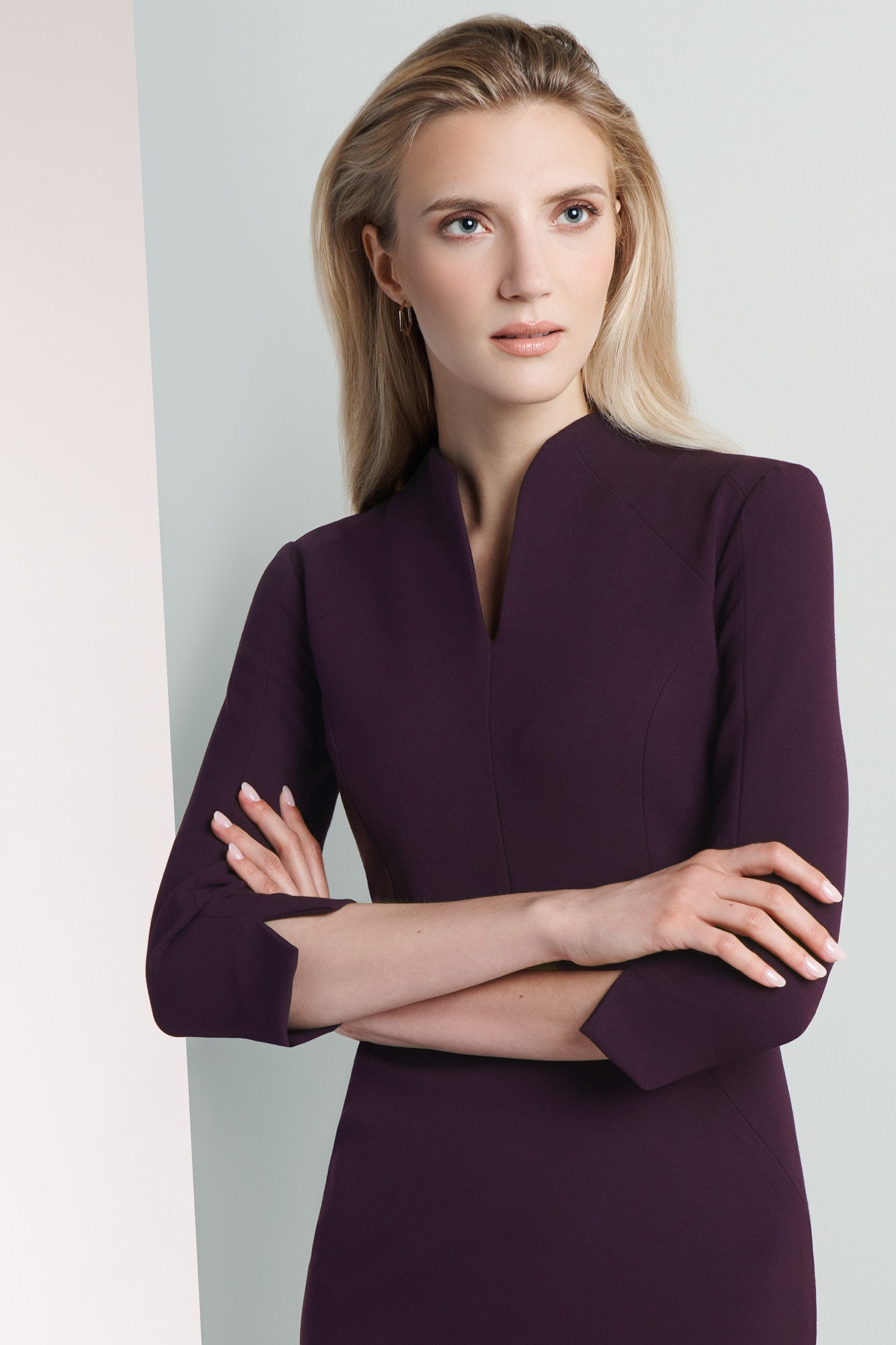 Hanover Aubergine Dress