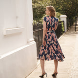 Calvi Arc Print Dress