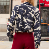 Wellow Cloud Print Shirt