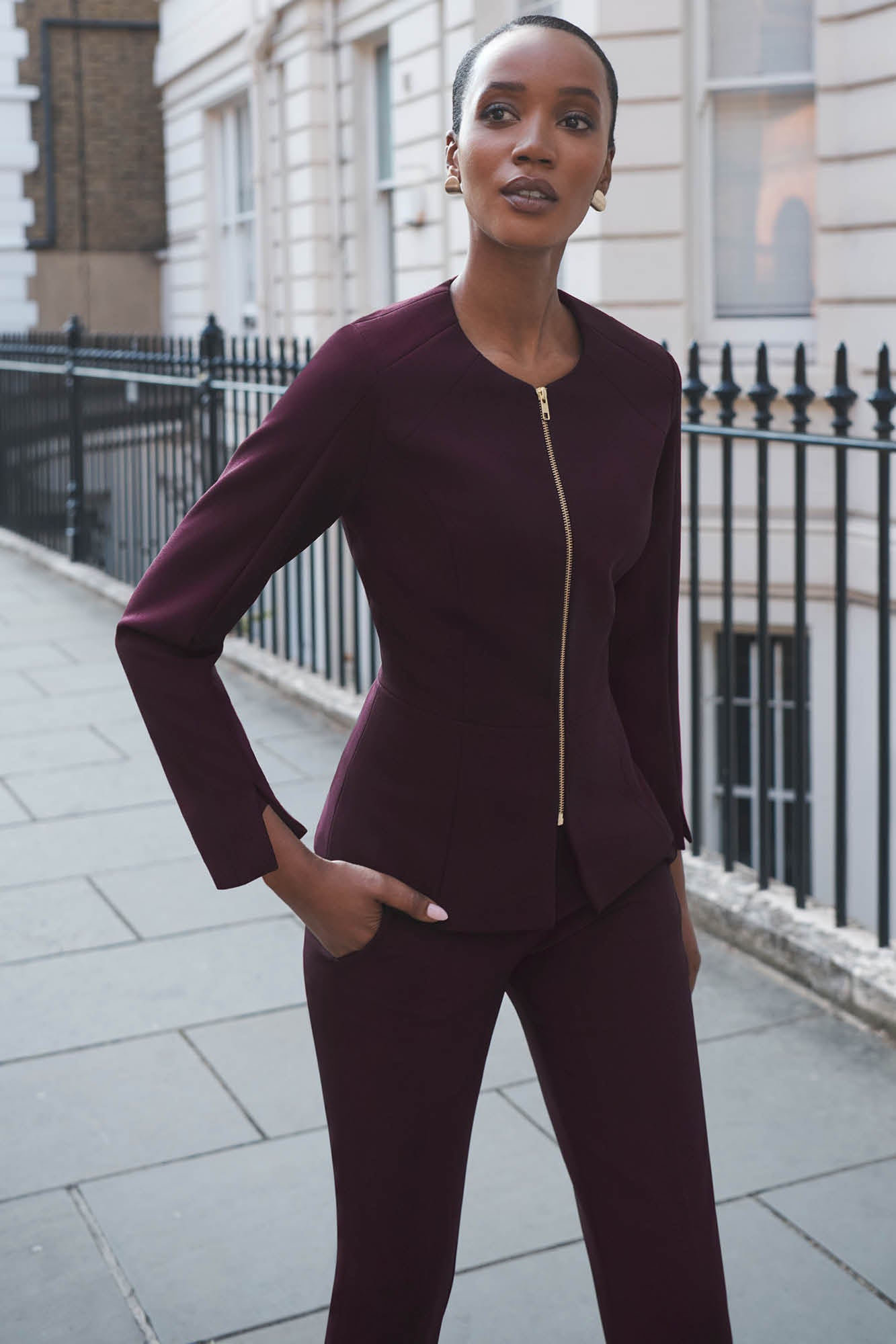 Sussex Aubergine Jacket