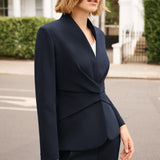 Hanbury Navy Performance Tailoring Jacket