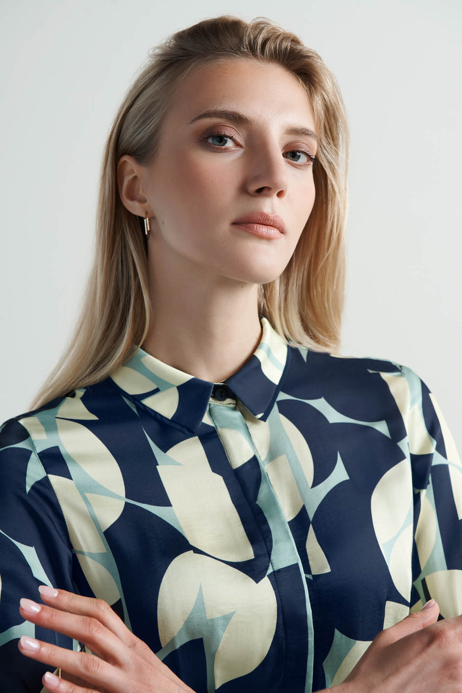 Clerkenwell Arc Print Shirt Dress