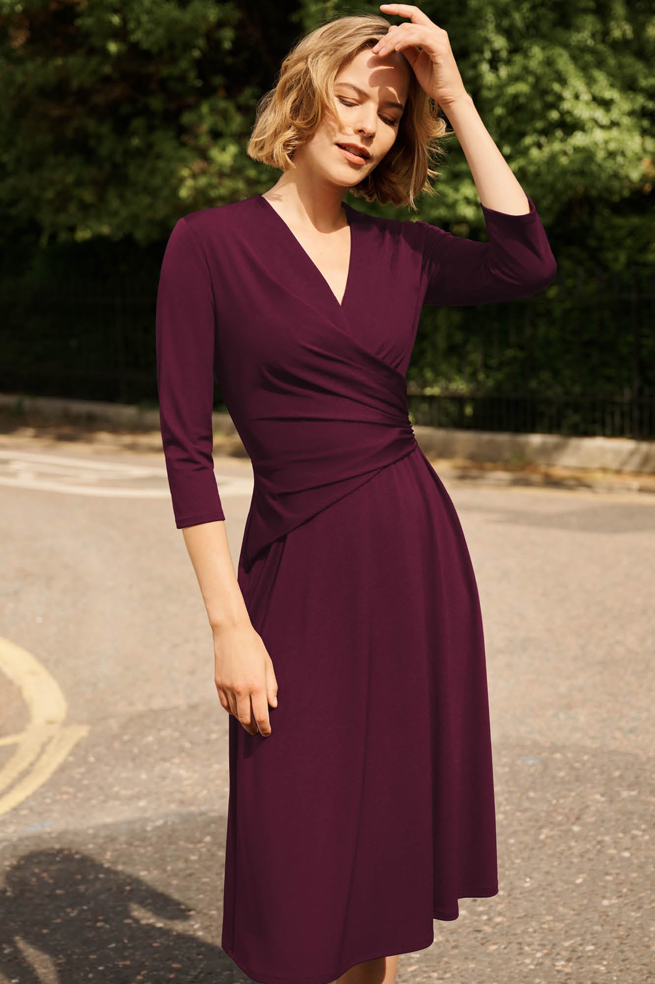 Hadley Rosehip Dress