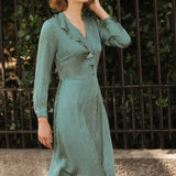 Keating Wave Print Dress