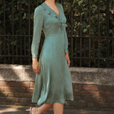 Keating Wave Print Dress