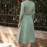 Keating Wave Print Dress