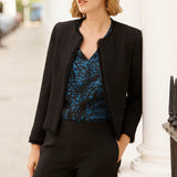 Badminton Black Jacquard Jacket