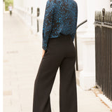 Harlequin Black Performance Tailoring Trousers