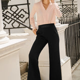 Fitzrovia Black Performance Tailoring Trousers