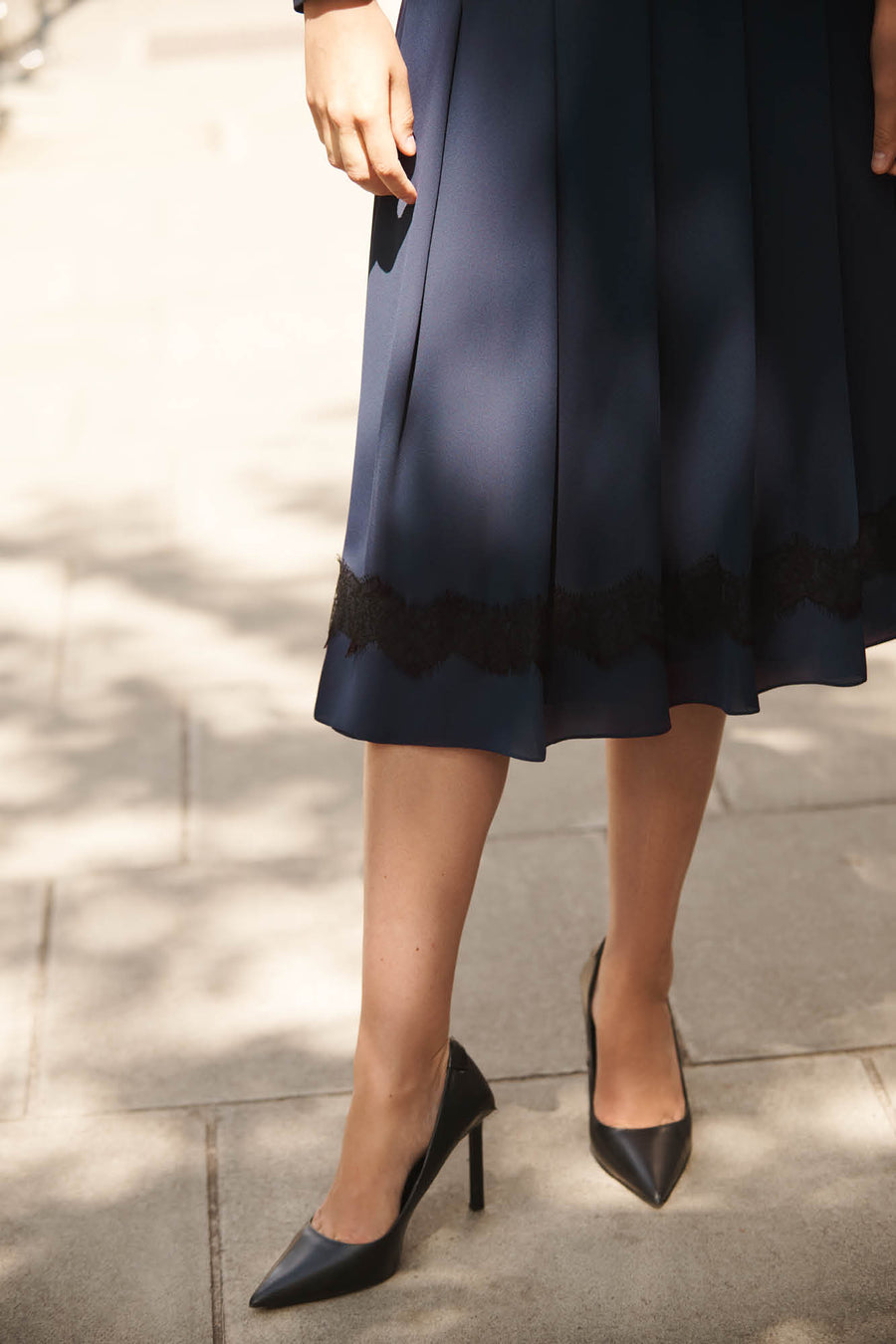 Kirby Navy Skirt
