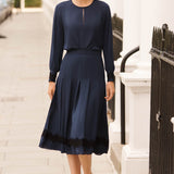 Kirby Navy Skirt