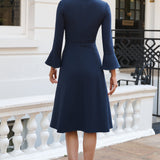 Walbrook Navy Dress