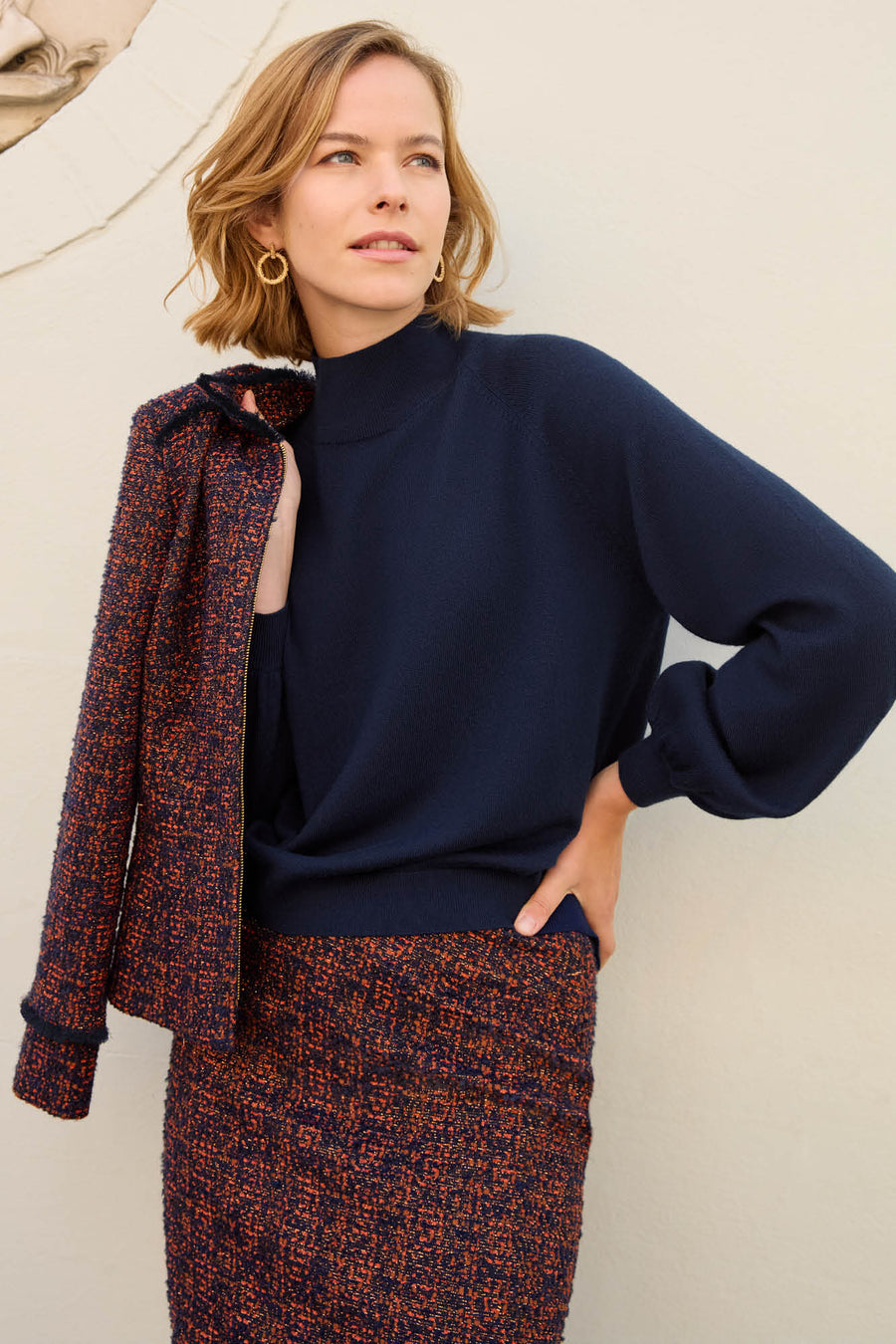 Loxley Navy Jumper