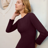 Launceston Aubergine Dress
