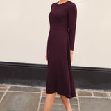 Launceston Aubergine Dress