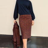 Gloucester Russet Jacquard Jacket