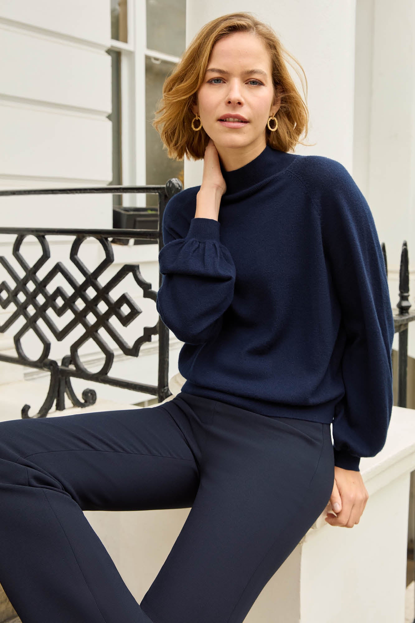 Loxley Navy Jumper