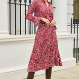 Felsham Feather Print Skirt