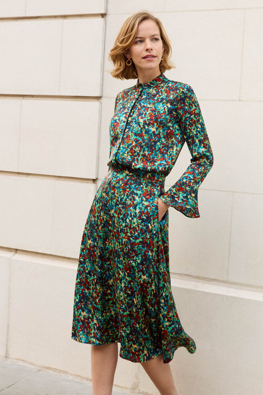 Lyndhurst Monet Print Top