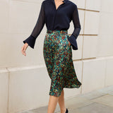Lyndhurst Navy Blouse