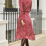 Felsham Feather Print Skirt