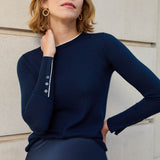 Knebworth Navy Skirt