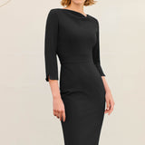 Wisley Black Performance Tailoring Dress