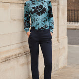 Davos Navy Performance Tailoring Trousers