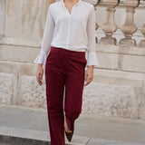 Knightsbridge Merlot Trousers