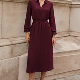 Monroe Merlot Dress