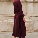Monroe Merlot Dress