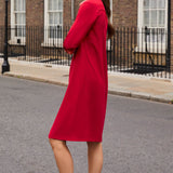 Oxberry Red & Rose Pink Dress