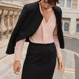 Badminton Black Jacquard Jacket