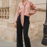 Alton Black Performance Tailoring Trousers
