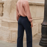Alton Navy Performance Tailoring Trousers