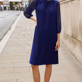 Argyle Cobalt Dress