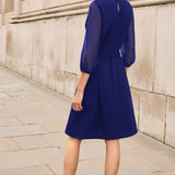 Argyle Cobalt Dress
