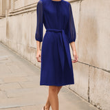 Argyle Cobalt Dress