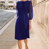 Argyle Cobalt Dress