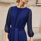 Argyle Cobalt Dress