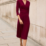Hadley Claret Dress