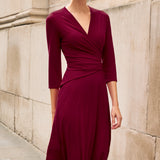 Hadley Claret Dress