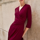 Hadley Claret Dress