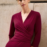 Hadley Claret Dress