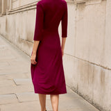 Hadley Claret Dress