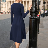 Launceston French Navy Dress