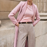 Axminster 100% Merino Wool Ballet Pink Jumper