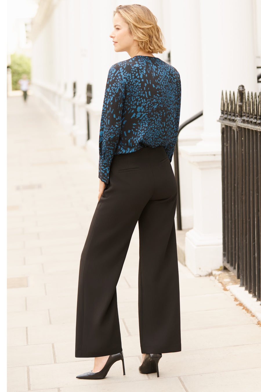 Harlequin Black Performance Tailoring Trousers